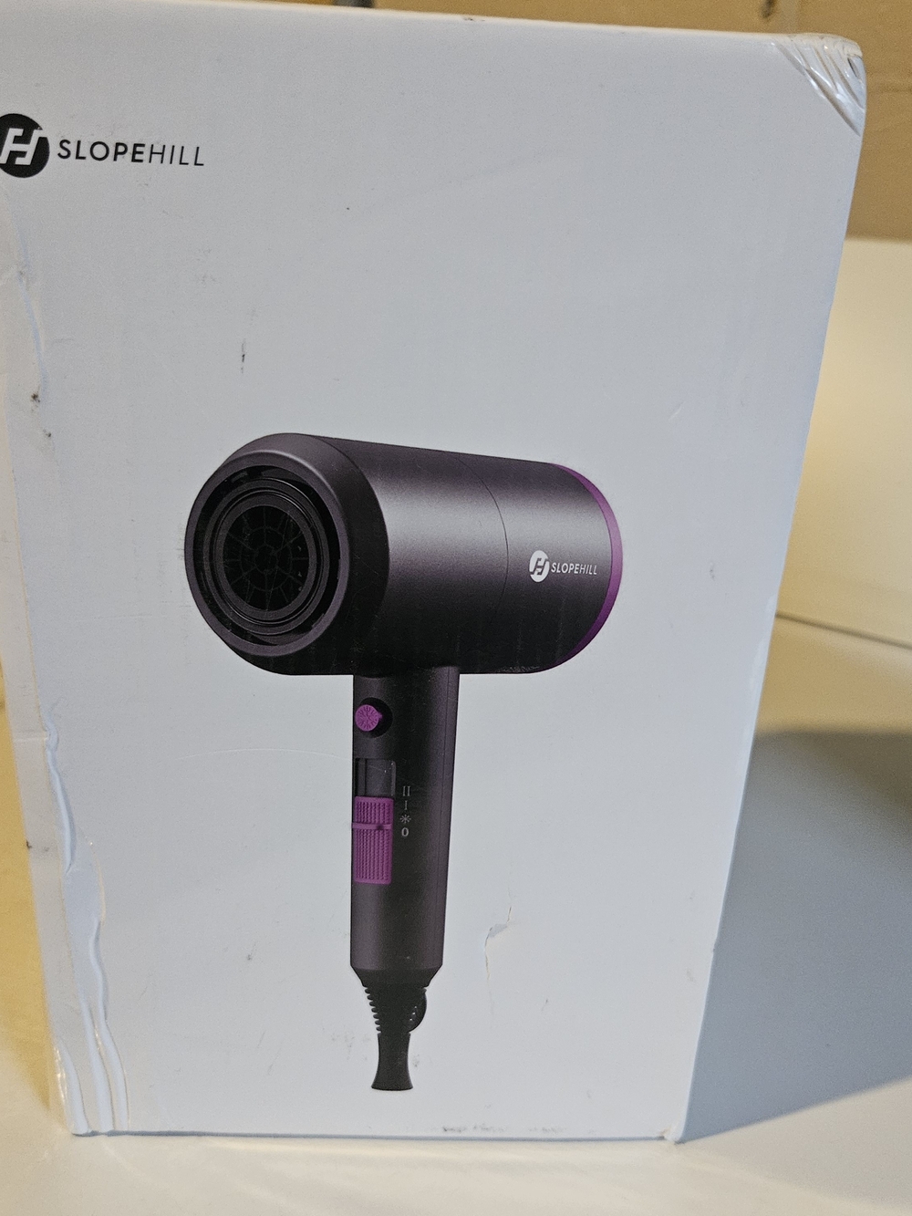 Purple & Black Travel Hair Dryer